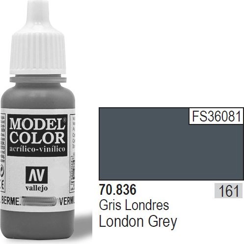 Vallejo Farba Nr161 London Grey 17ml
