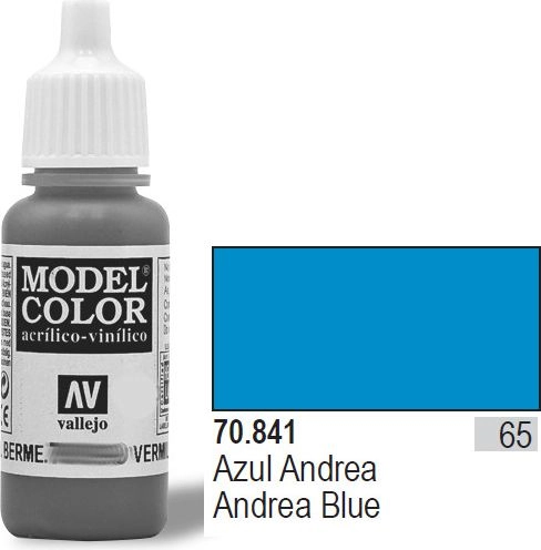 Vallejo Paint Nr65 Andrea Blue 17ml