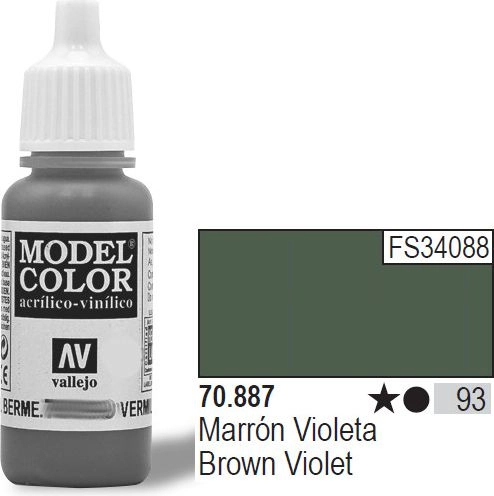 Vallejo Color No. 93 Brown Violet