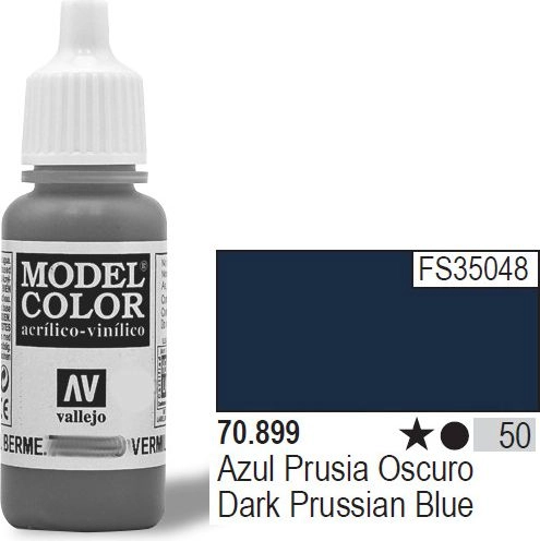 Vallejo Farba Nr50 Dark Prus. Blue