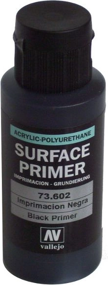 Vallejo Acrylic PrimerPolyurethane. Black - 73602