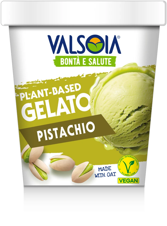 Edible ice cream VALSOIA  with oats