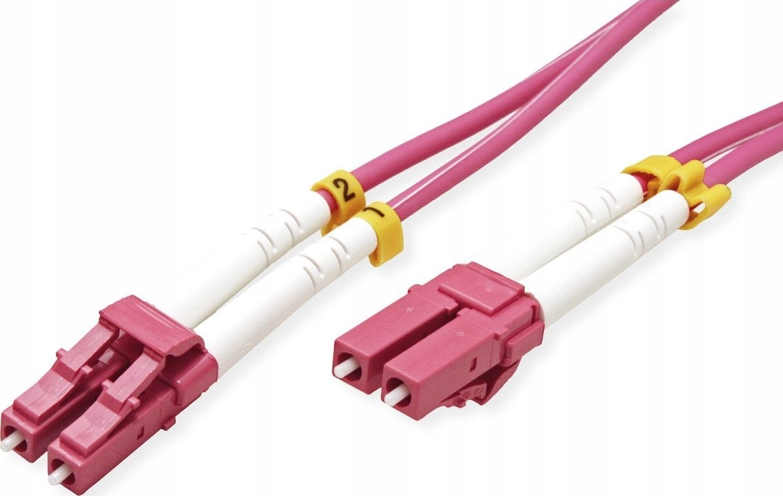VALUE LWL-Kabel 50/125um OM4 LC/LC violett
