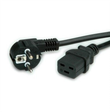 Kabel zasilający Value Przewód zasilający   3-pinowy