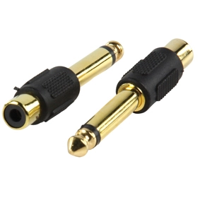 Valueline AC-021GOLD cable gender changer RCA