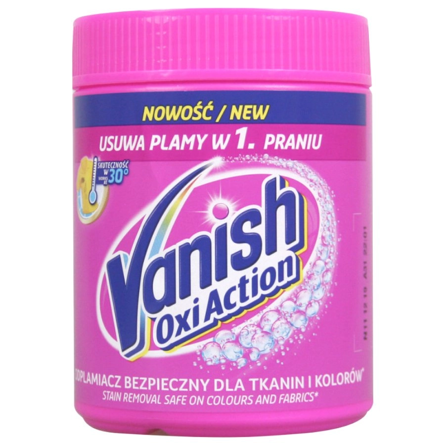 Līdzeklis traipu tīrīšanai Vanish Oxi Action