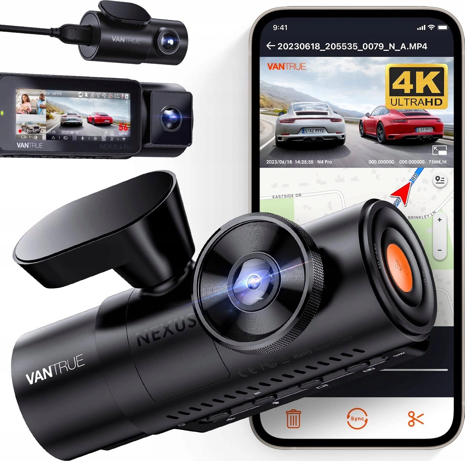 Video Recorder Vantrue Video Recorder Vantrue