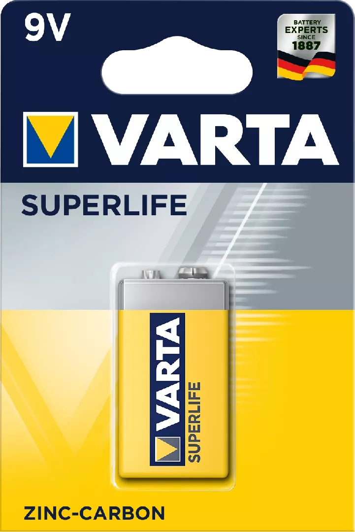 Varta Superlife 9V Single-use battery Zinc-carbon
