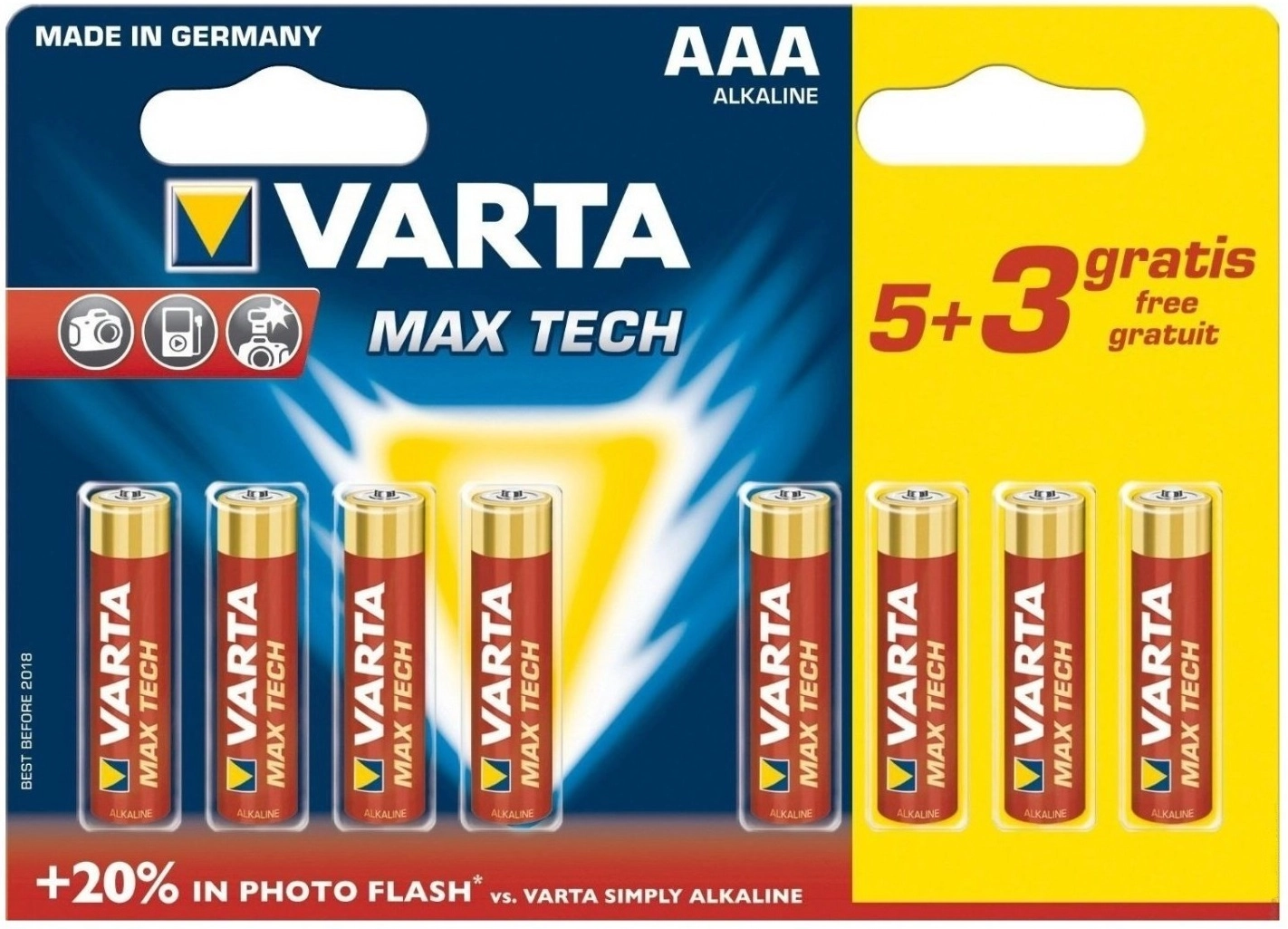 Varta Max Tech AAA Single-use battery