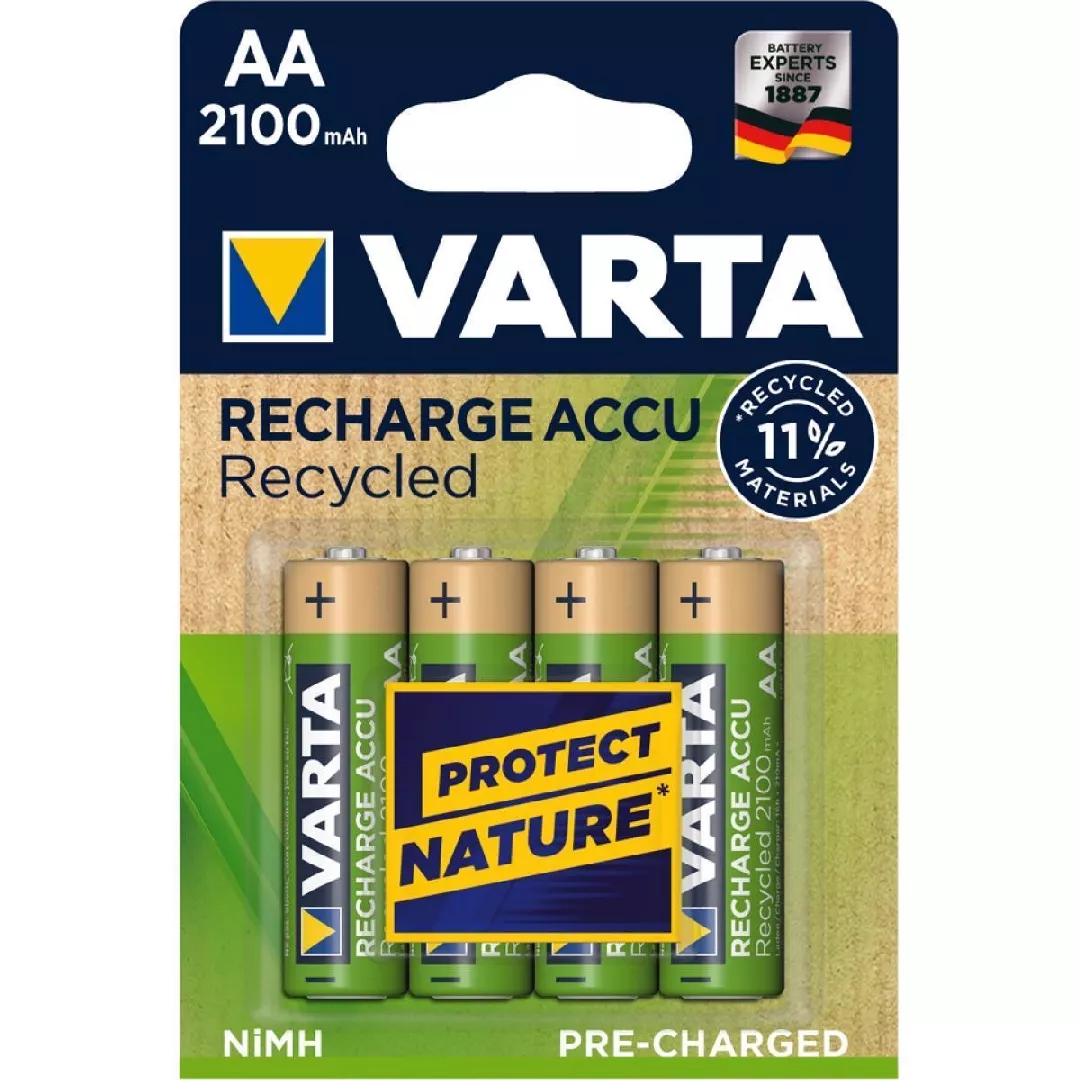 Varta Recycled AA 2100mAh Rechargeable battery