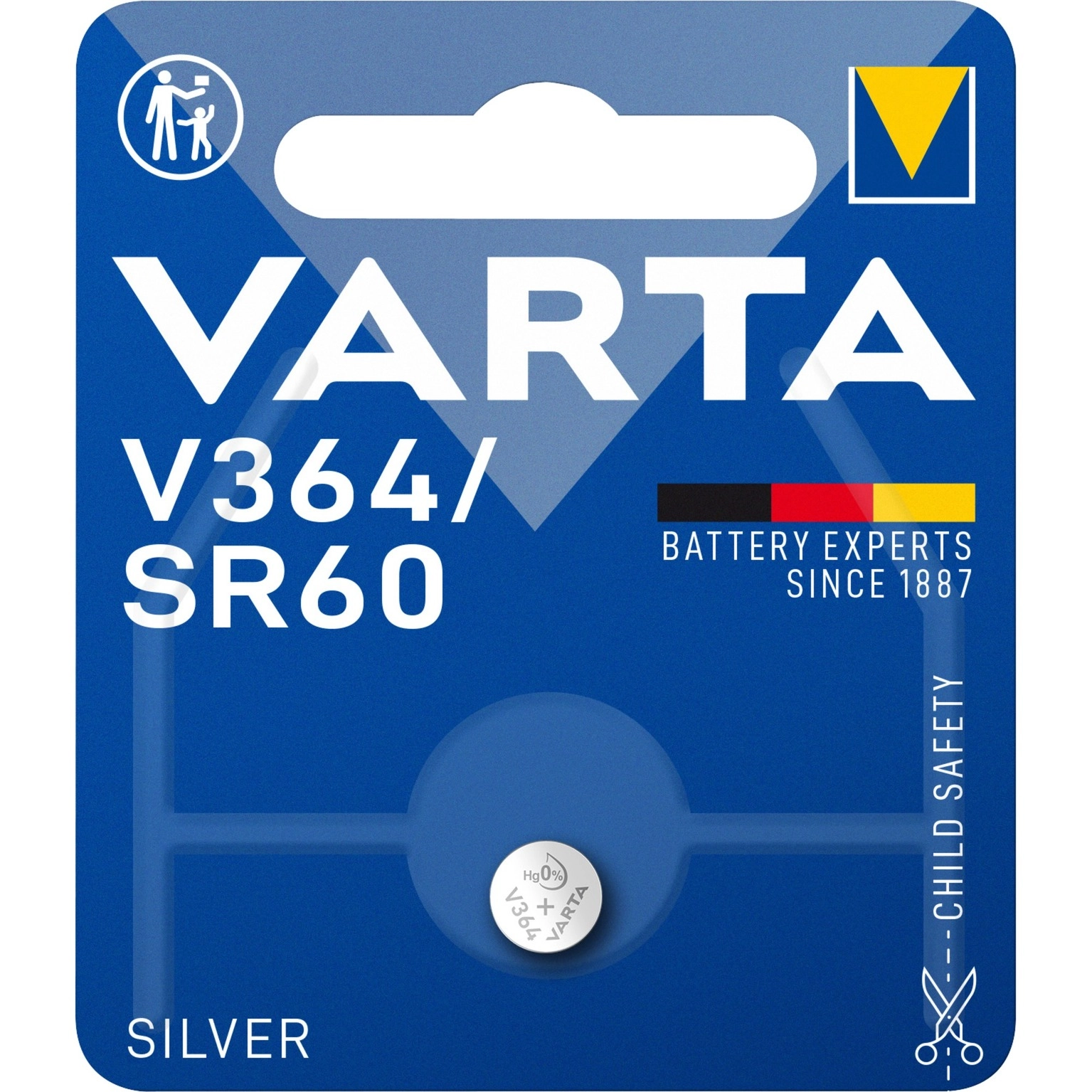 Baterija Varta 364 SR60 1Pack 00364