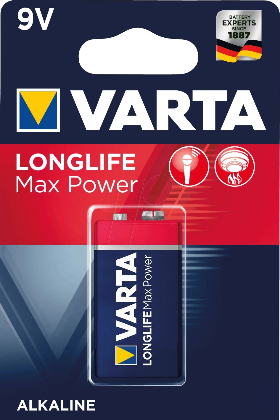 Varta Bateria Longlife Max Power 9V