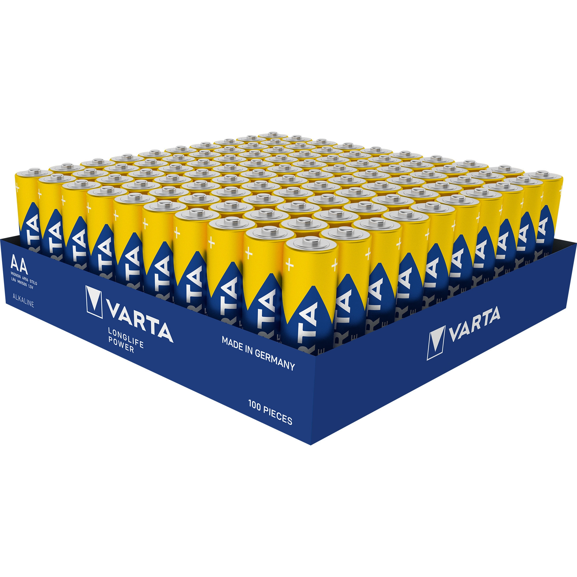 VARTA Longlife Power Battery LR06 Tray