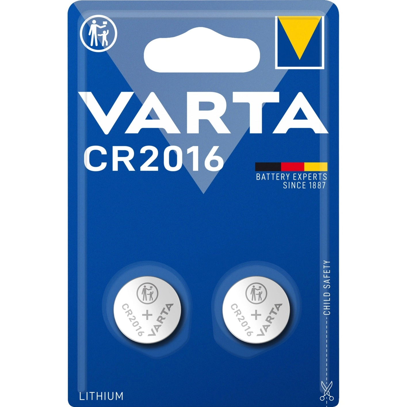 Varta Battery Electronics CR2016 80mAh 2