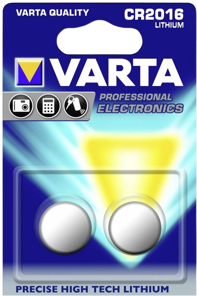Varta Battery Electronics CR2016 80mAh 2
