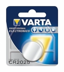 VARTA LITHIUM Coin CR2025 Blister 1