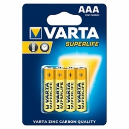 Varta Superlife AAA type Standardbatterier 4