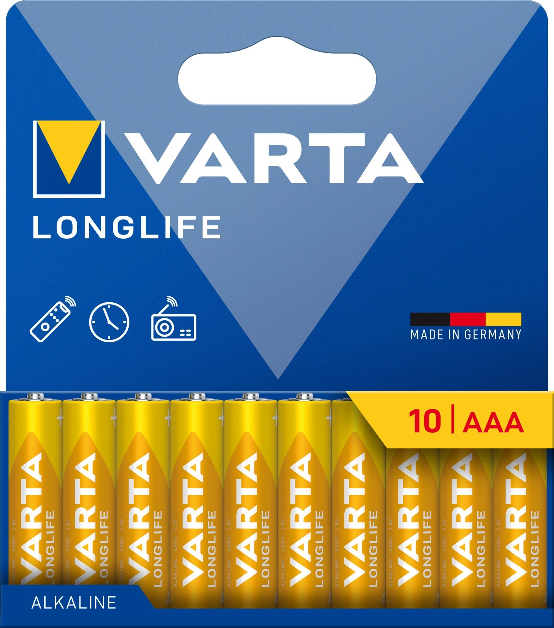 Varta Longlife - Batterie 10 x