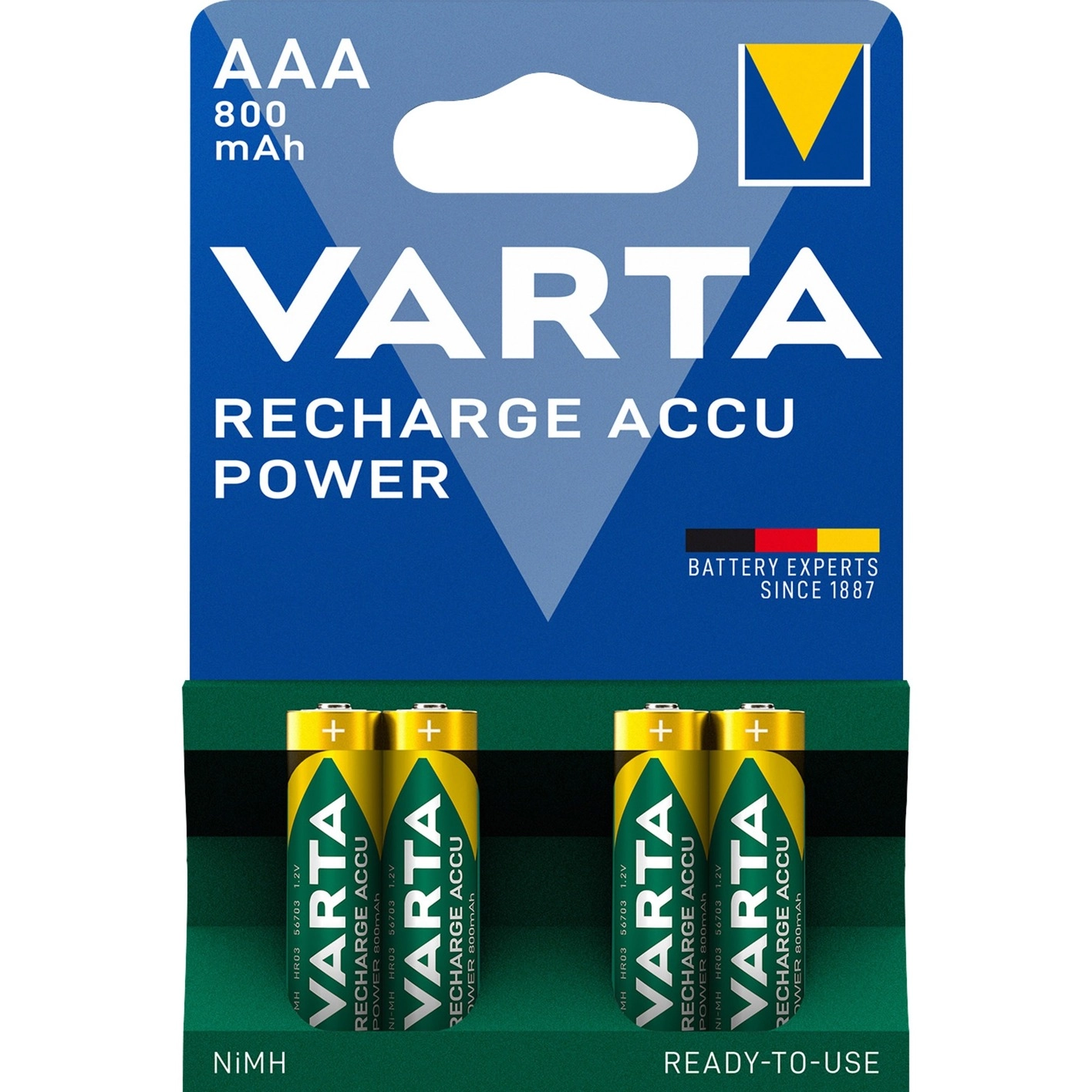 VARTA Recharge Accu Power AAA 800