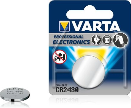 Varta CR2430-1BB 6430 IN BLISTER PACKAGING