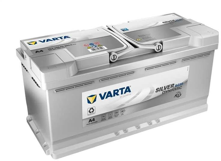 CAR BATTERY VARTAXEV AGM A4 105AH/950A