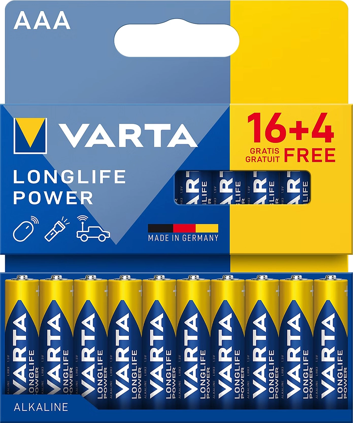 Varta Alkaic battery VARTA LR03 Longlife