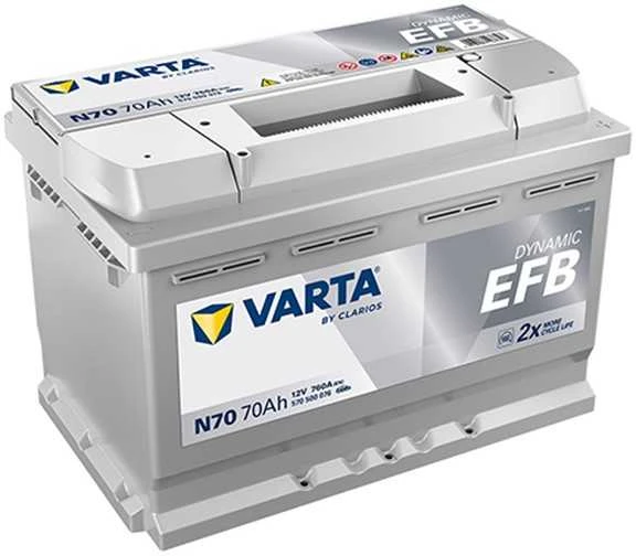 Akumulator VARTA 12V 70Ah/760A STARTSTOP EFB