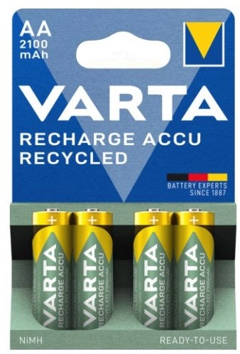 Varta Blx4 2100Mah rechargeable batteries S7902178