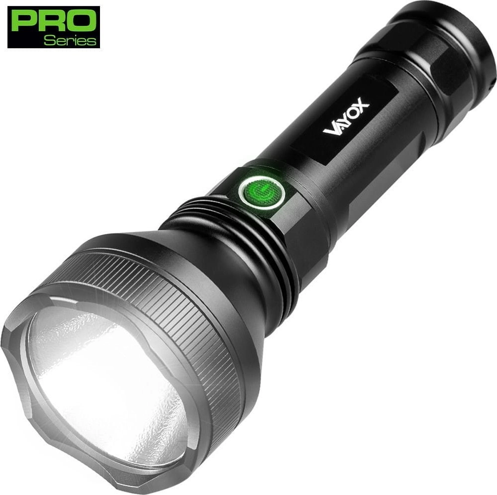 Vayox Flashlight Tactical Flashlight 20W 1900lm