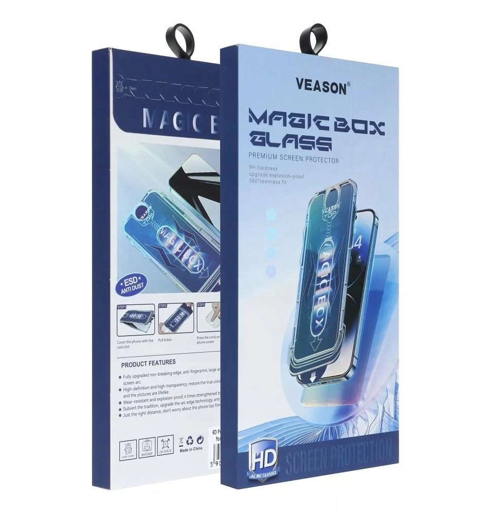 Szkło Hartowane 6D Pro Veason Easy-Install