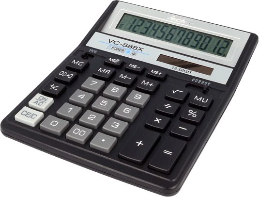Kalkulator Vector (KAV VC-888X BK) 4550545