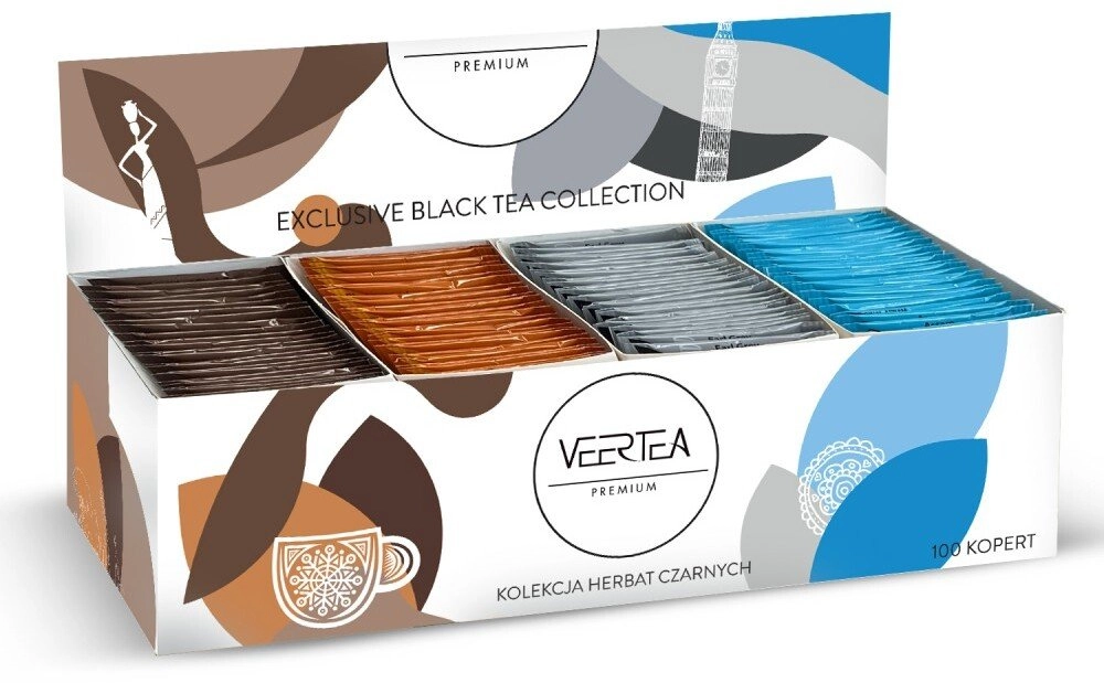 Veertea Premium BLACK tea collection 100