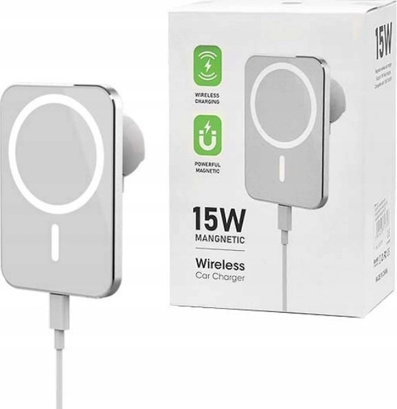 Ładowarka Vega ŁADOWARKA BEZPRZEWODOWA 15W UCHWYT