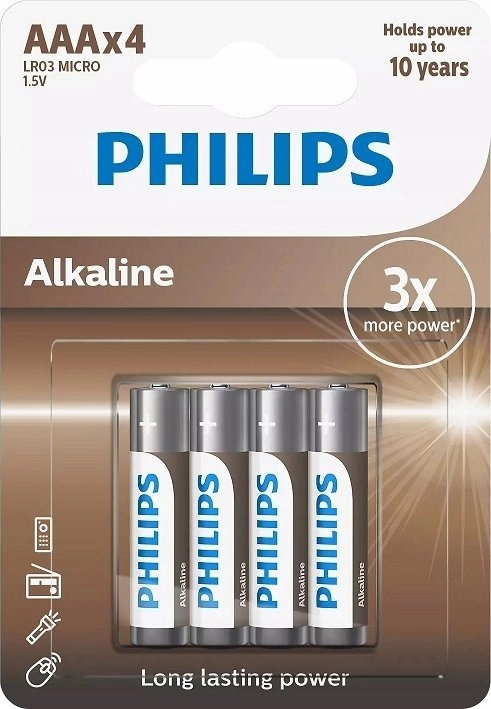 Philips LR03A4B/10 Single-use battery AAA Alkaline