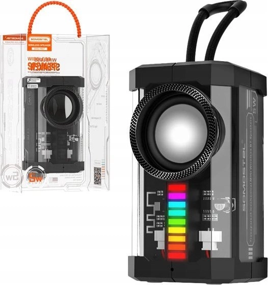 Vega speaker BLUETOOTH SPEAKER TRANSPARENT SOMOSTEL