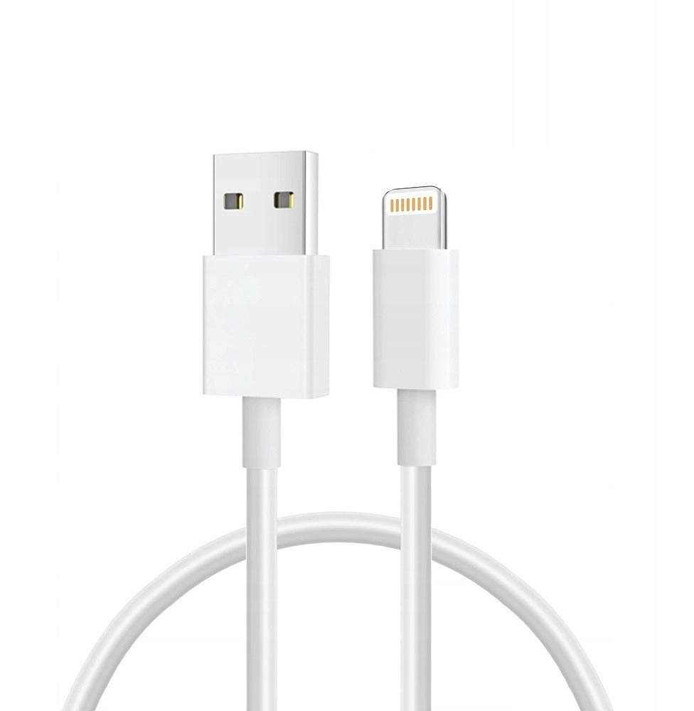 ECONOMY KABEL USB IPHONE 2A BIAŁY