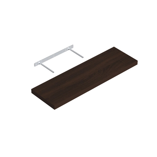 FLOATING SHELF WENGE FS 80/24 WE