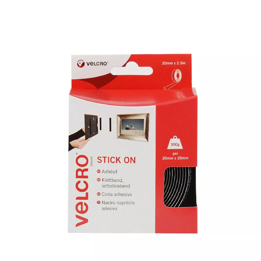 Velcro VEL-EC60215 hook/loop fastener Black 1