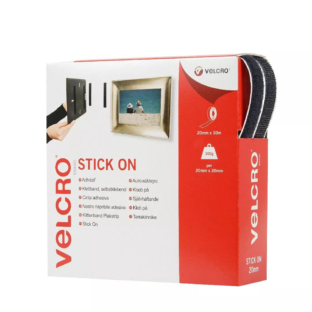 Velcro VEL-EC60220 hook/loop fastener Black 1