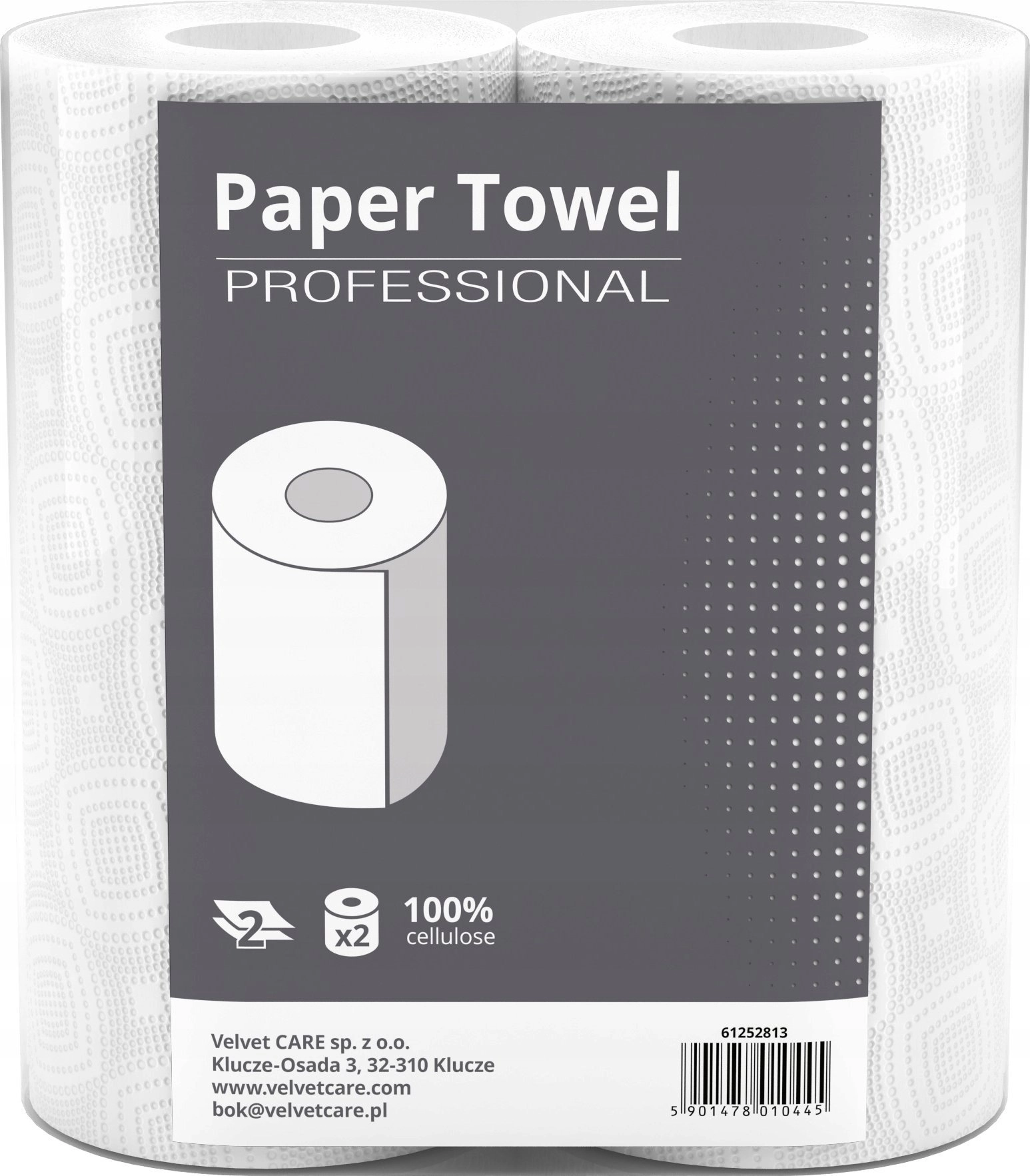 Velvet VELVET cellulose towel roll  Professional