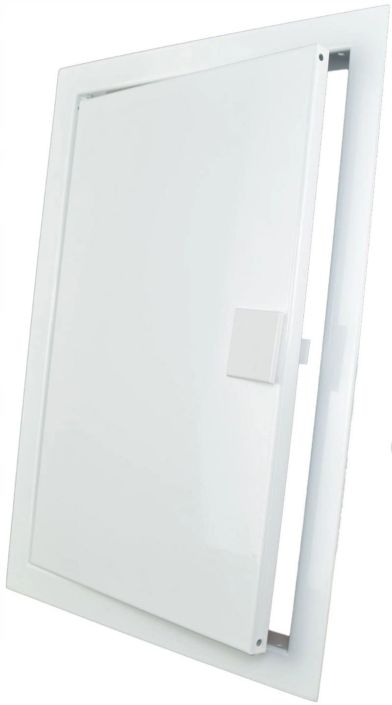 White metal inspection door 400X400 with