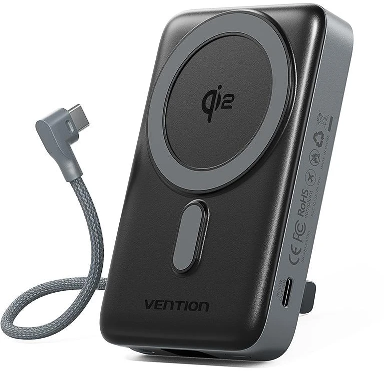 POWER BANK WRL 10000MAH 35W/GREY FKHH0