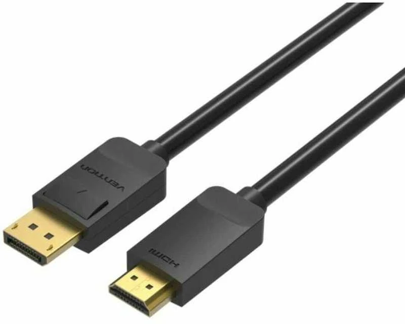 CABLE DP TO HDMI 2M/BLACK HADBH