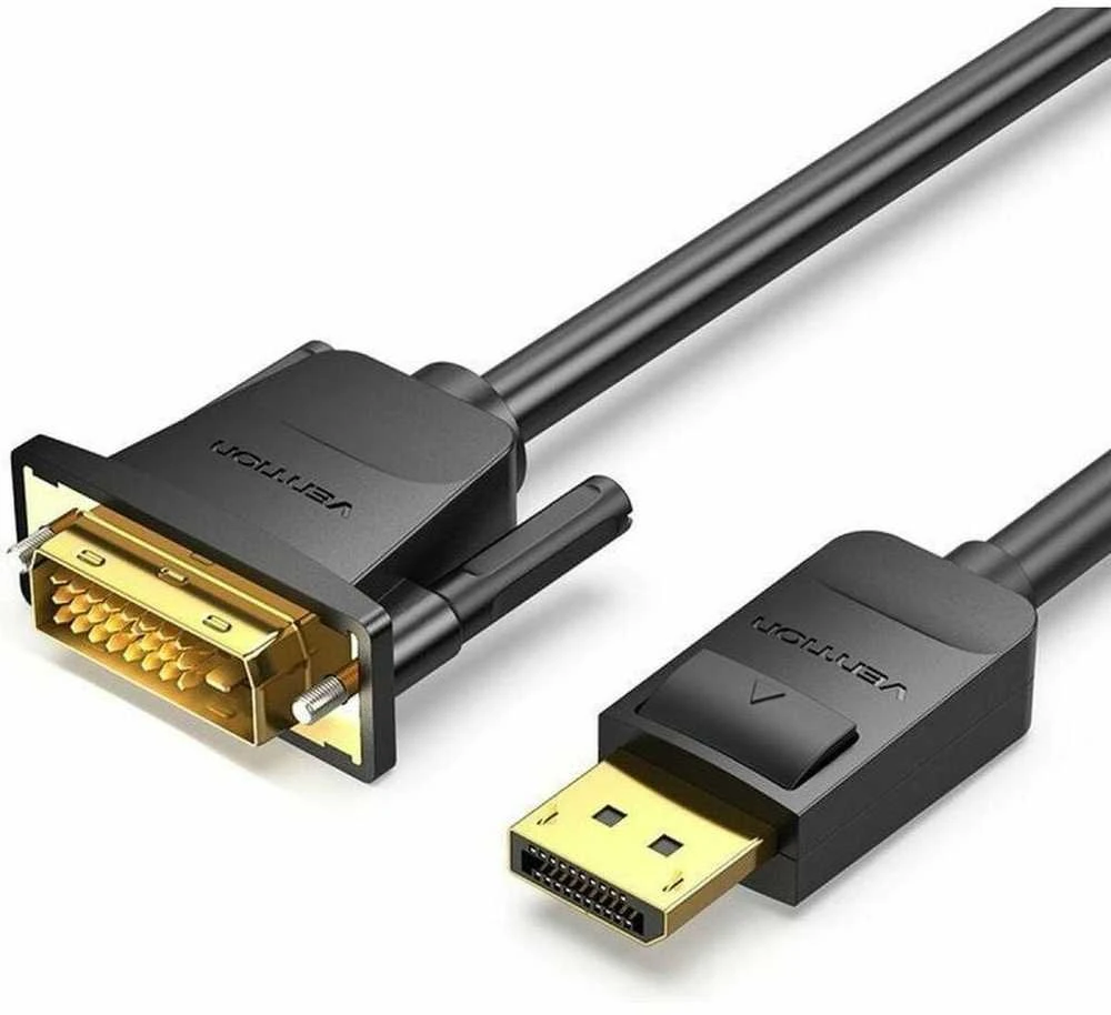 CABLE DP TO DVI 1M/BLACK HAFBF