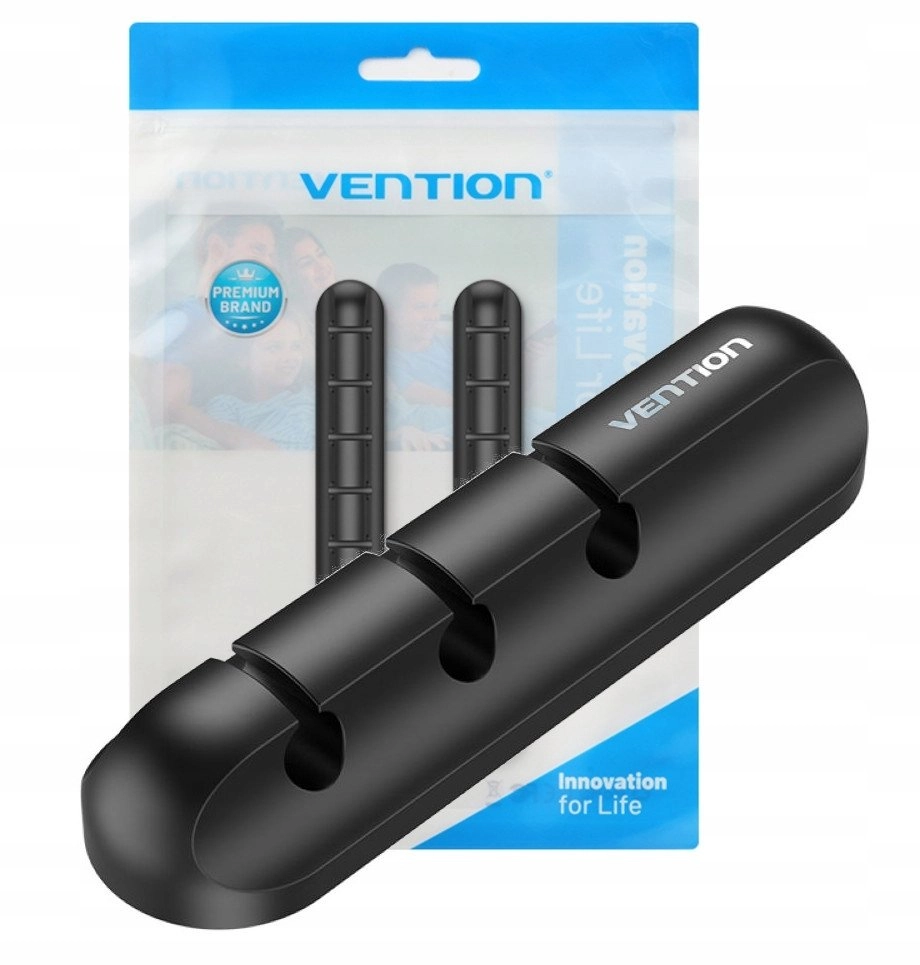 Vention 5-port cable organiser  2 pcs
