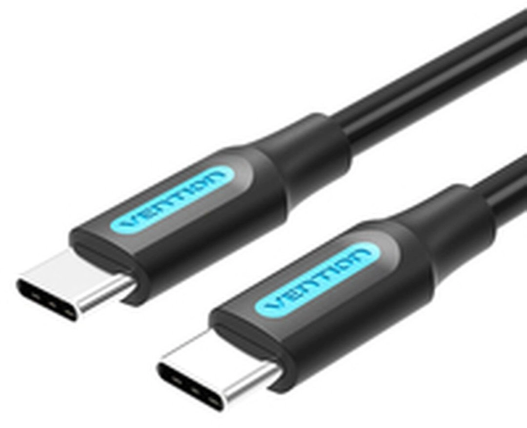 CABLE USB-C TO USB-C/1M BLACK COSBF