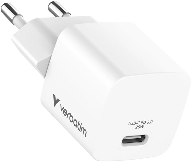 Verbatim Mini GaN Charger 20W 32395
