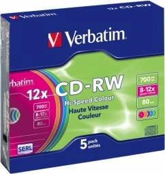 Verbatim Blank CD-RW SERL 700 MB