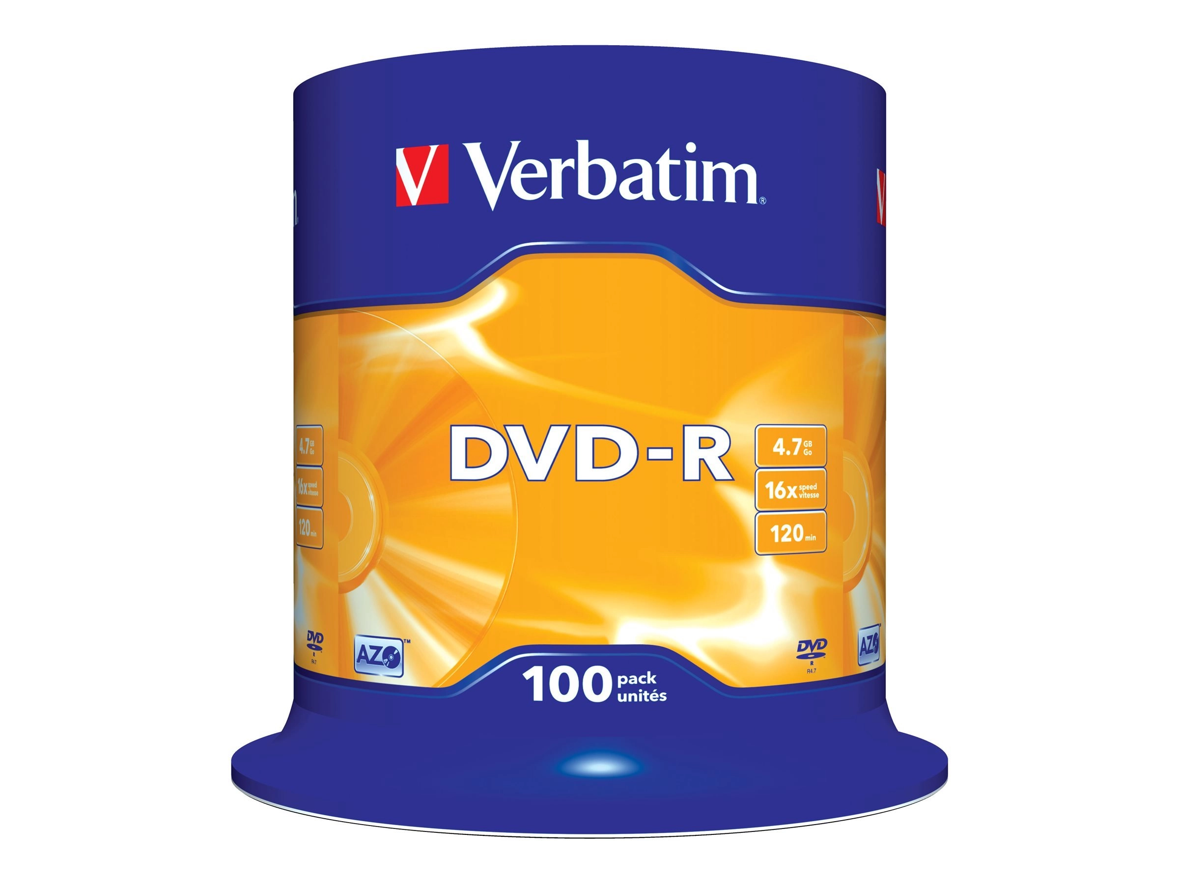 Verbatim Blank DVD-R AZO 4.7GB