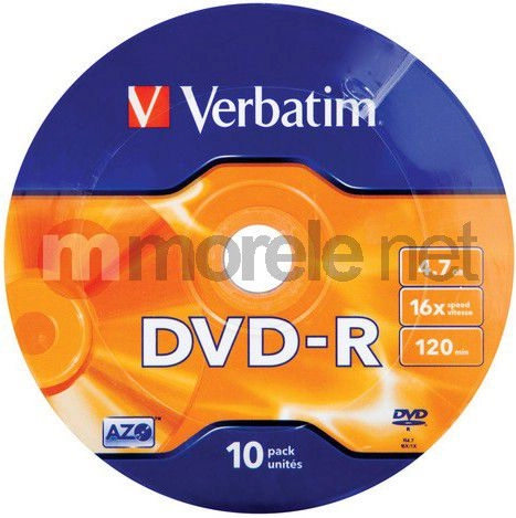 Matricas DVD-R AZO Verbatim 4.7GB